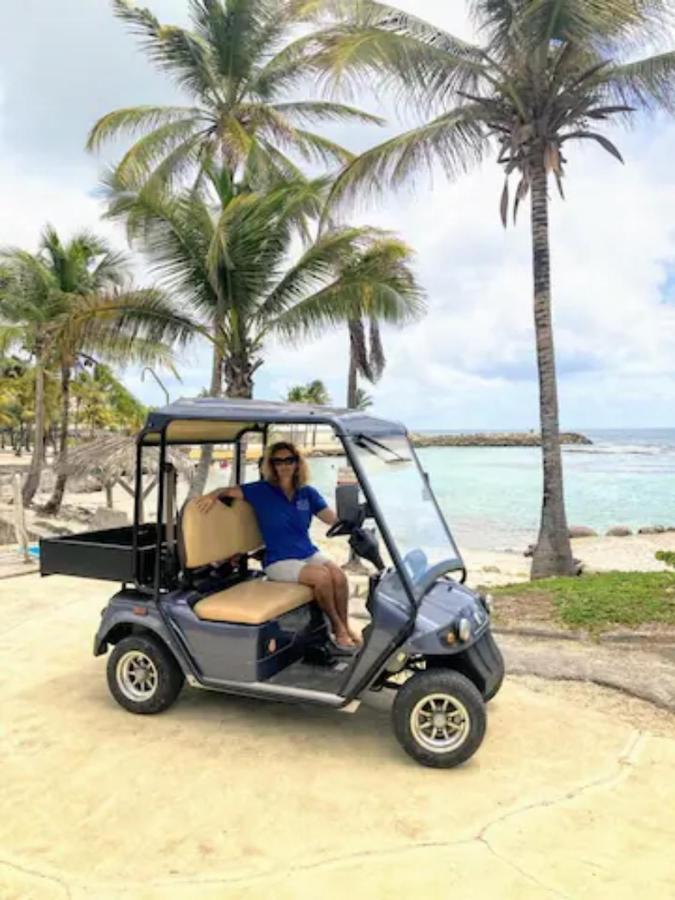 Vue Mer & Acces Direct A La Plage Avec Magnifique Piscine Surveillee Par Un Maitre Nageur Saint-Francois  Exterior foto